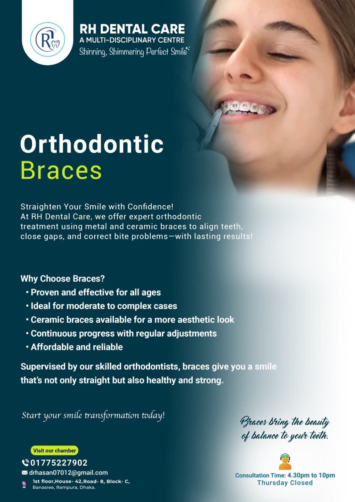 Advanced Orthodontic Braces